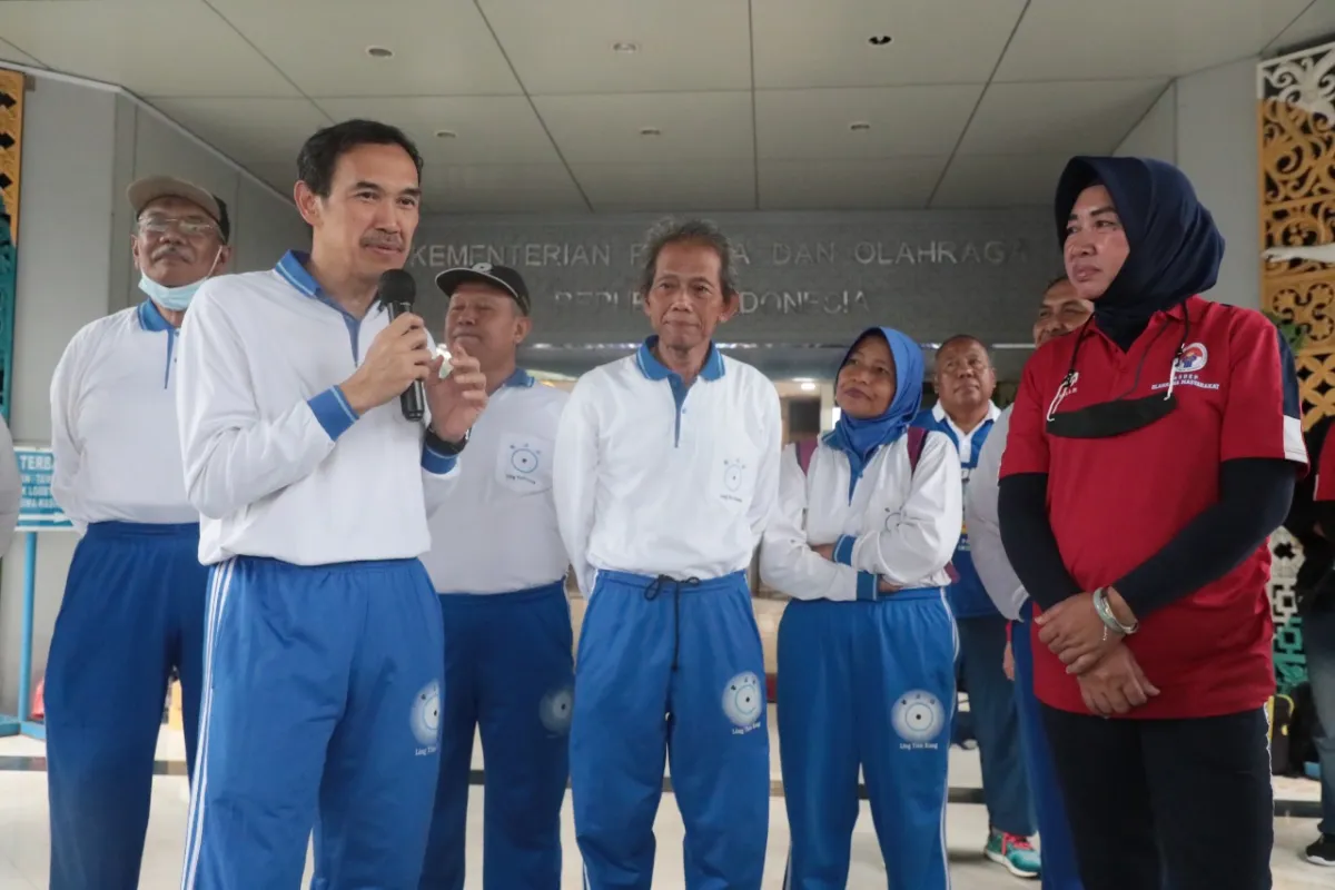 Komunitas Ling Tien Kung Dukung Kemenpora Giatkan Olahraga Sehat di Masyarakat