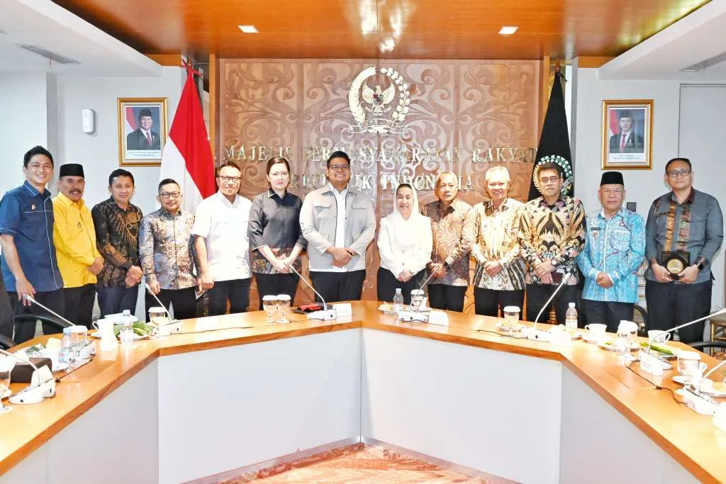 Wakil Ketua MPR Dorong Sinergi Pembangunan dengan Kepala Daerah Sulawesi Tengah
