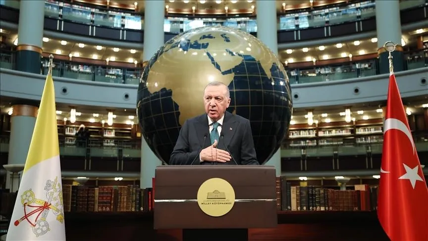 Erdogan: Kunjungan Paus Perkuat Pesan Perdamaian di Tengah Intoleransi