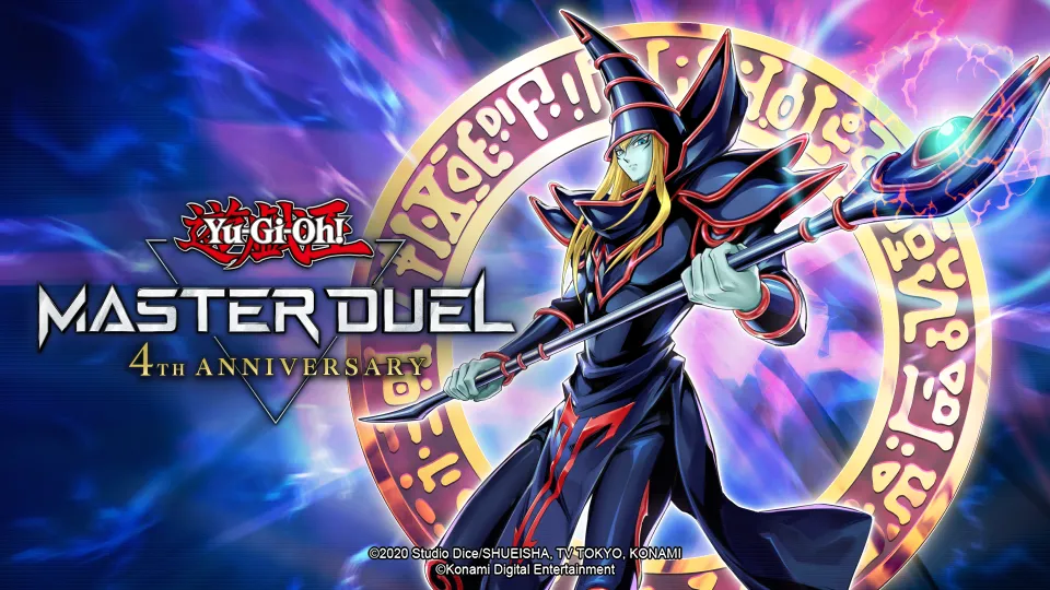Rayakan Ulang Tahun Ke-4, Yu-Gi-Oh! MASTER DUEL Hadirkan Dark Magician dan Beragam Bonus Menarik