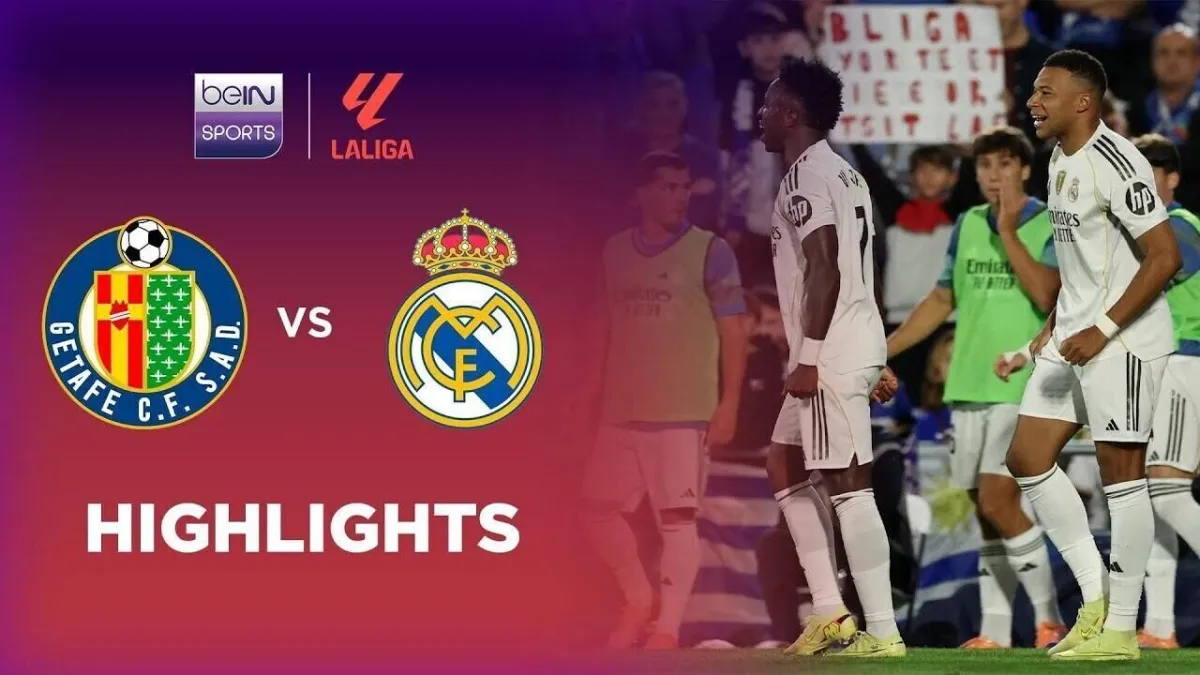 Sorotan Pertandingan Getafe vs Real Madrid di LaLiga 2025/26