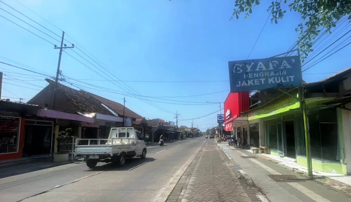 Kondisi Terkini Sentra Kerajinan Tas dan Sepatu di Tanggulangin, Sidoarjo