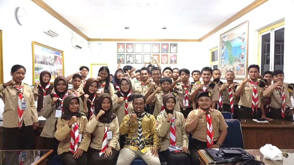 Pramuka Penegak dan Pandega Cilacap Gelar Youth Camp Saka Pariwisata di Disparpora