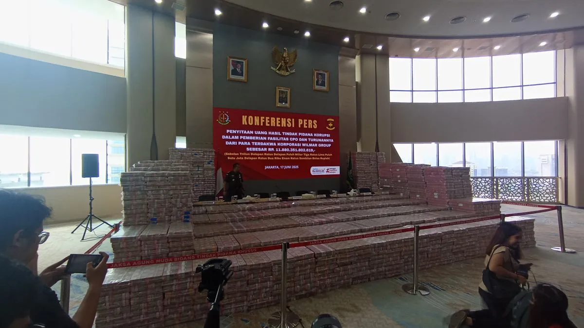 Penyitaan Uang Tunai Rp 2 Triliun dari Wilmar Group di Kejaksaan Agung