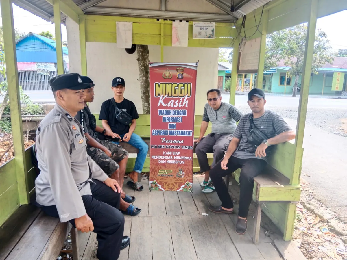 Polsek Kapuas Timur Gelar Program Minggu Kasih untuk Tingkatkan Pelayanan Masyarakat