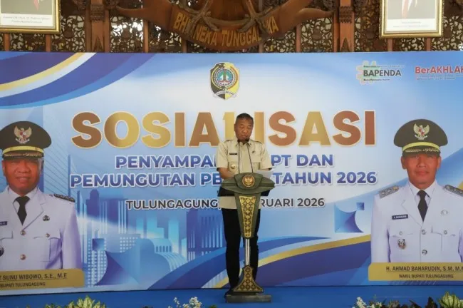 Bupati Tulungagung Optimis PBB-P2 2026 Melebihi Target Berkat Capaian 2025