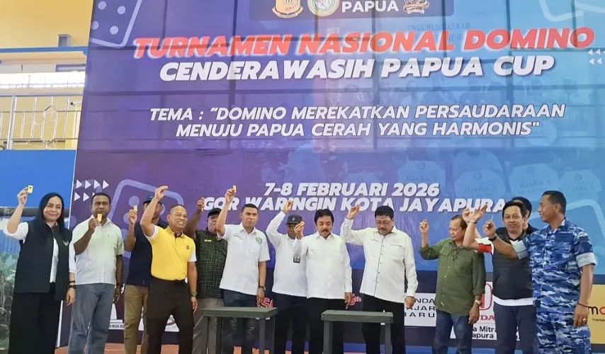 Turnamen Domino Cenderawasih Cup Resmi Digelar di Jayapura