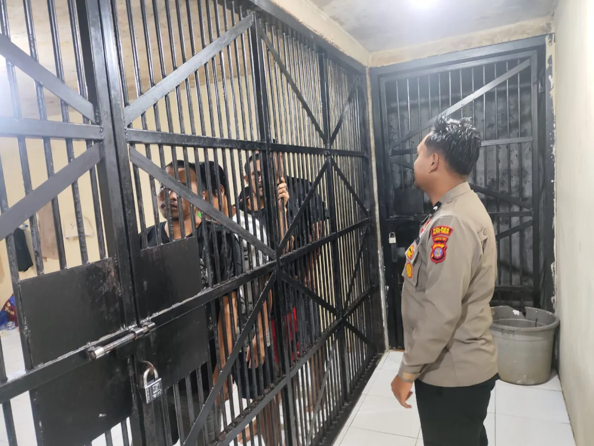 Serah Terima Tugas Polsek Muara Wahau Berjalan Aman dan Tertib