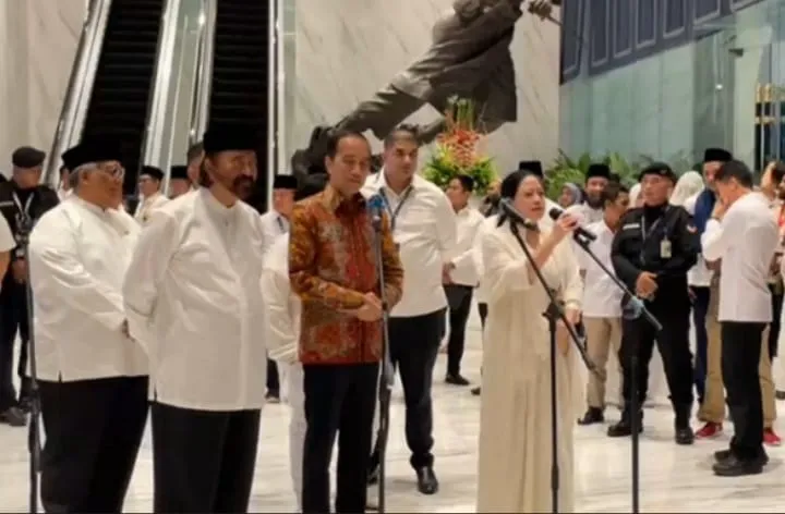 Presiden Jokowi Hadiri Buka Puasa Bersama Partai NasDem di Jakarta