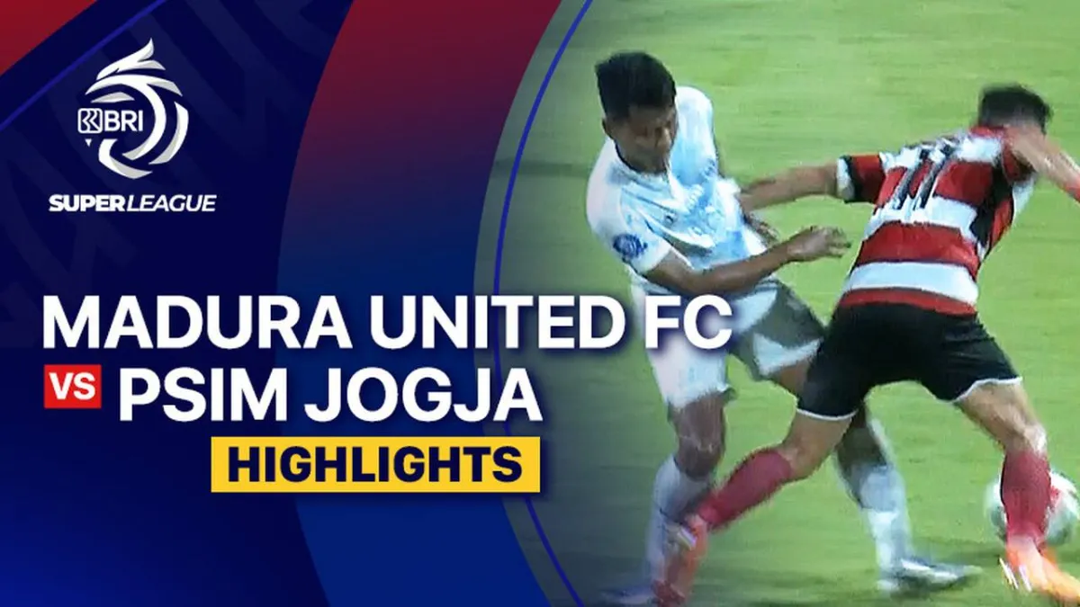Madura United FC Hadapi PSIM Jogja di BRI Super League 2025/26