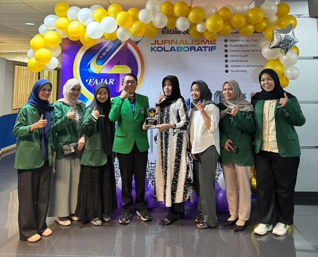 Lima Mahasiswi UMI Selesaikan Praktik Kerja Lapangan di Harian FAJAR