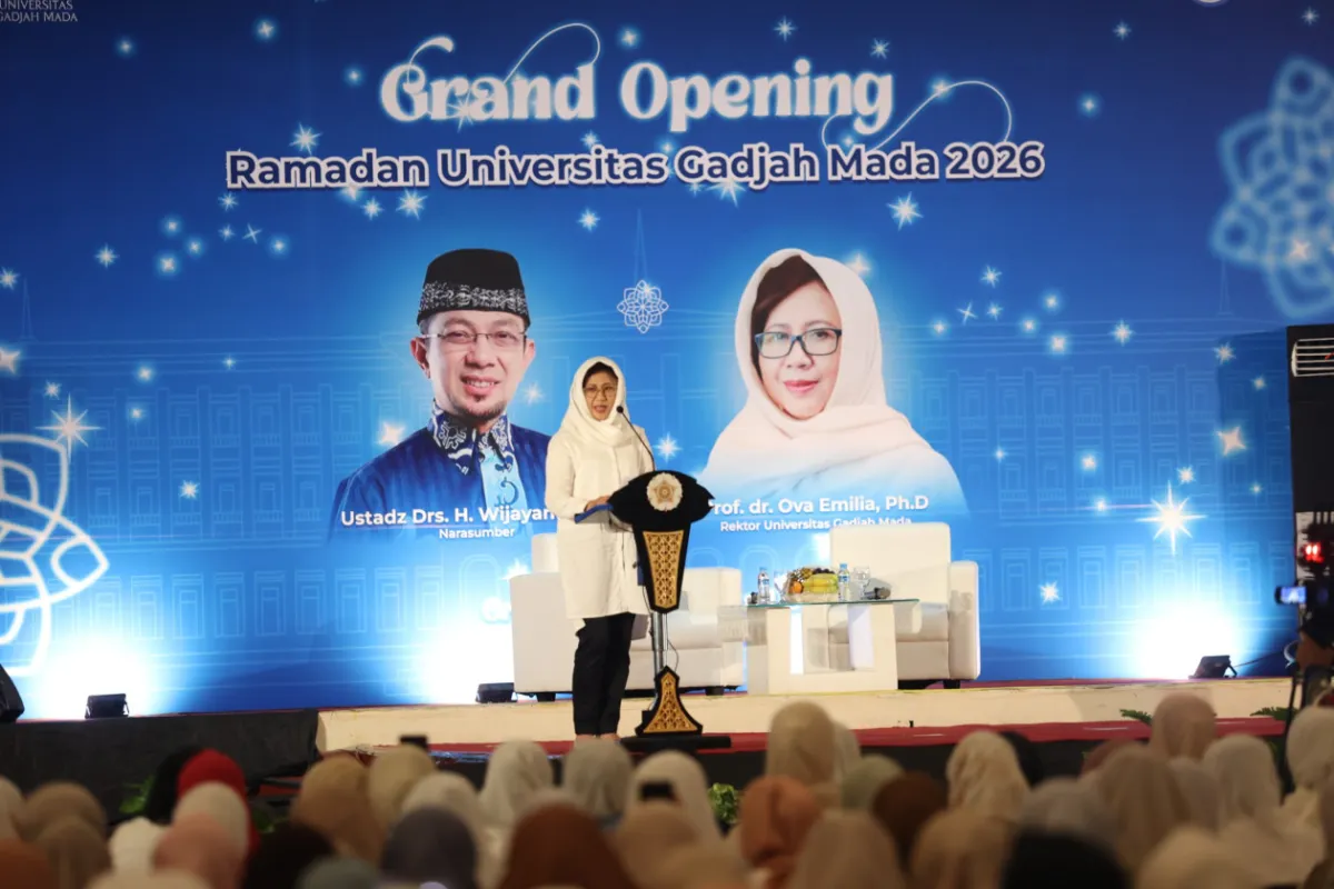 UGM Gelar Grand Opening Ramadhan, Rektor dan Ustaz Ajak Tingkatkan Kepedulian Sosial