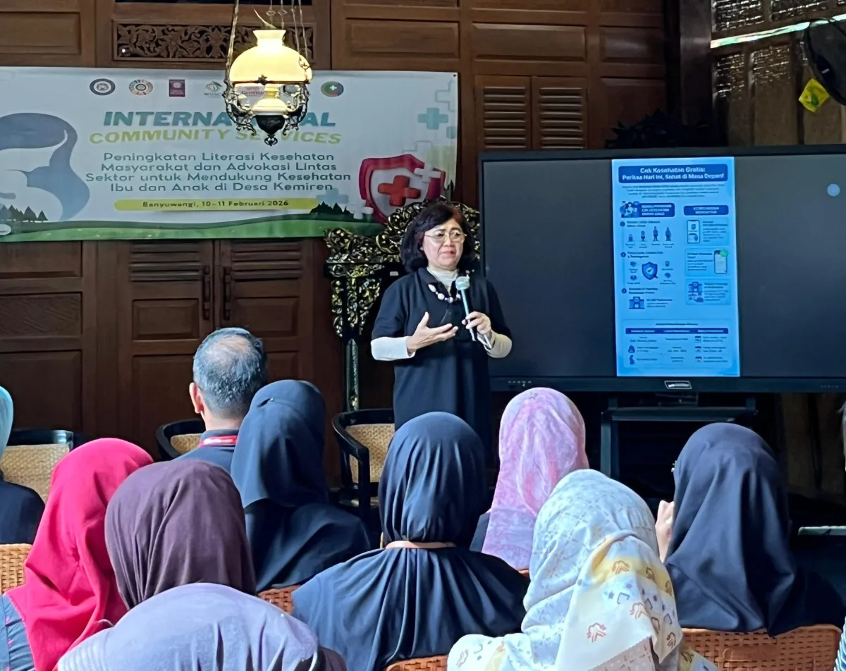 UNAIR dan Griffith University Tingkatkan Kemandirian Kesehatan di Desa Kemiren