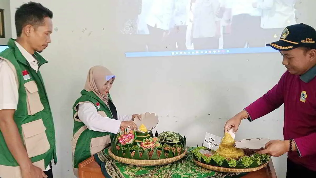 Petani Pamarican Rayakan Keberhasilan Swasembada Pangan Nasional Bersama Presiden