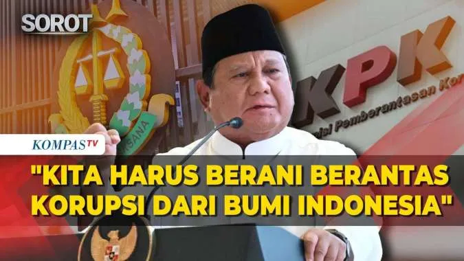 Prabowo Serukan Perang Melawan Korupsi untuk Jaga Kekayaan Indonesia