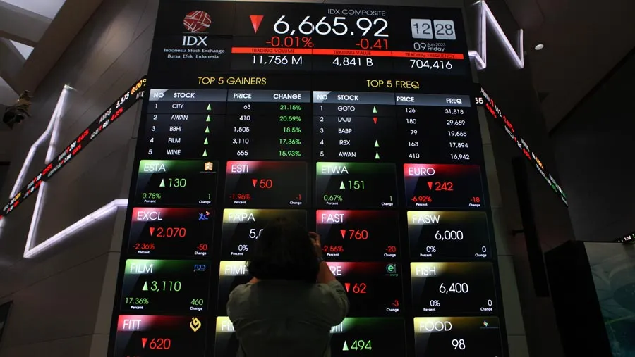 IHSG Mengalami Penurunan 1% Terpengaruh Isu Politik Dalam Negeri