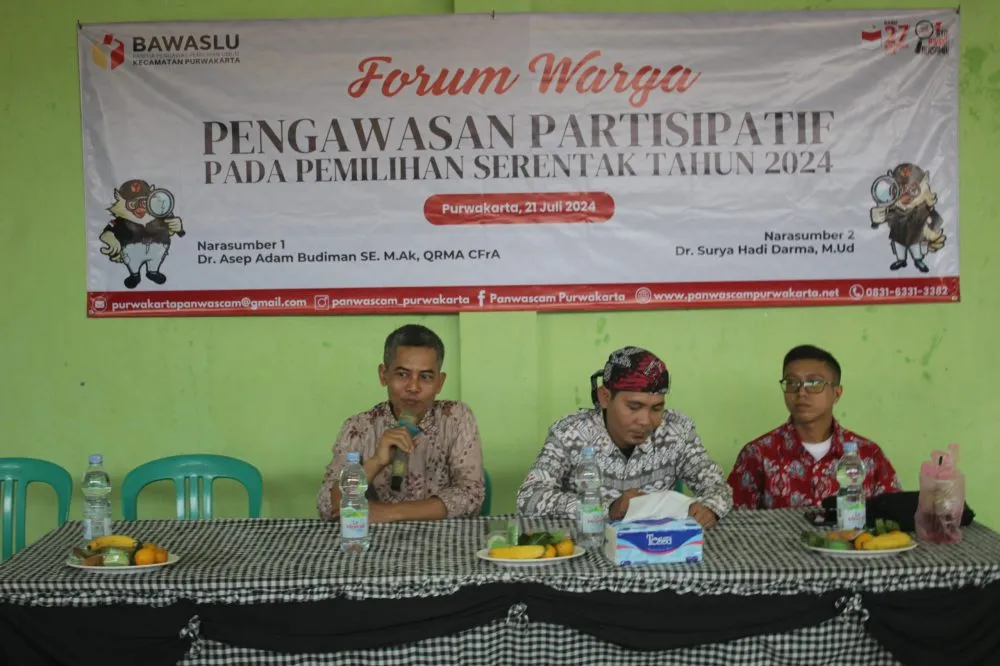 Forum Warga Panwascam Purwakarta: Meningkatkan Pengawasan Partisipatif untuk Pilkada 2024