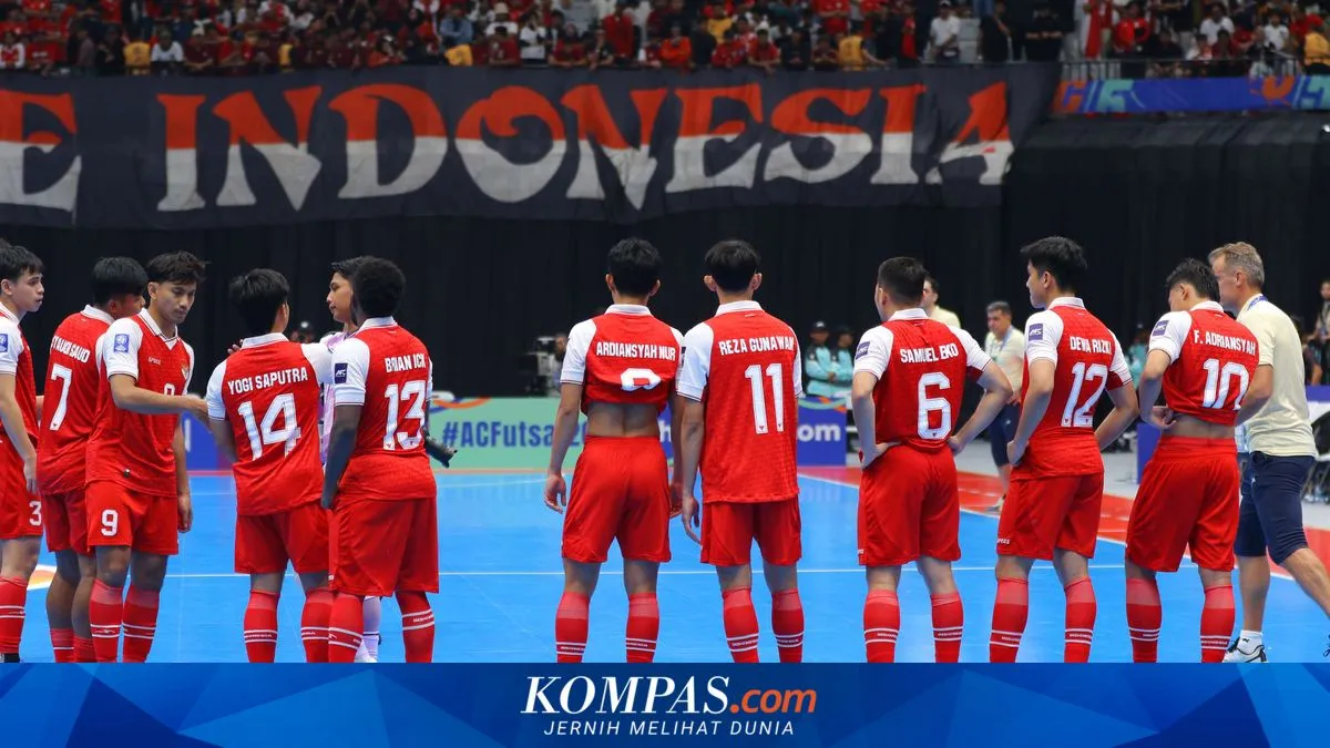 Indonesia Dekat Gelar Juara di Final AFC Futsal Asian Cup 2026