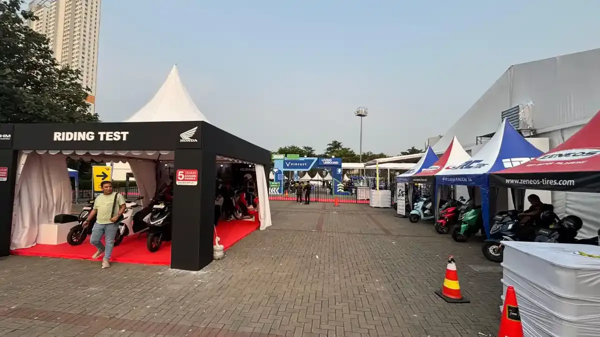 GIIAS 2025: Peluang Test Ride Motor Listrik, Moge, dan Skutik Modern
