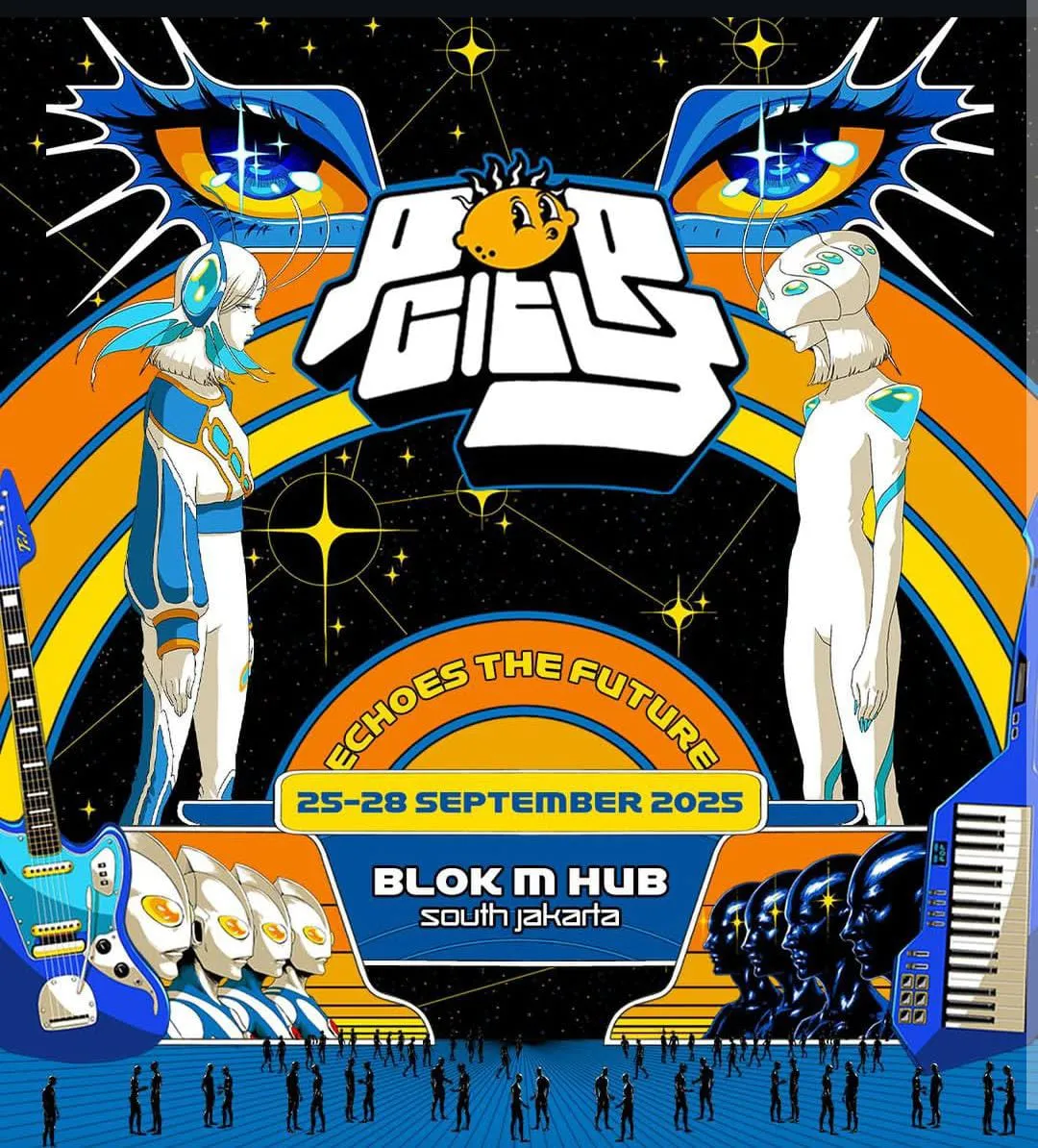 Pop City 2025: Festival Budaya Pop Empat Hari di Blok M
