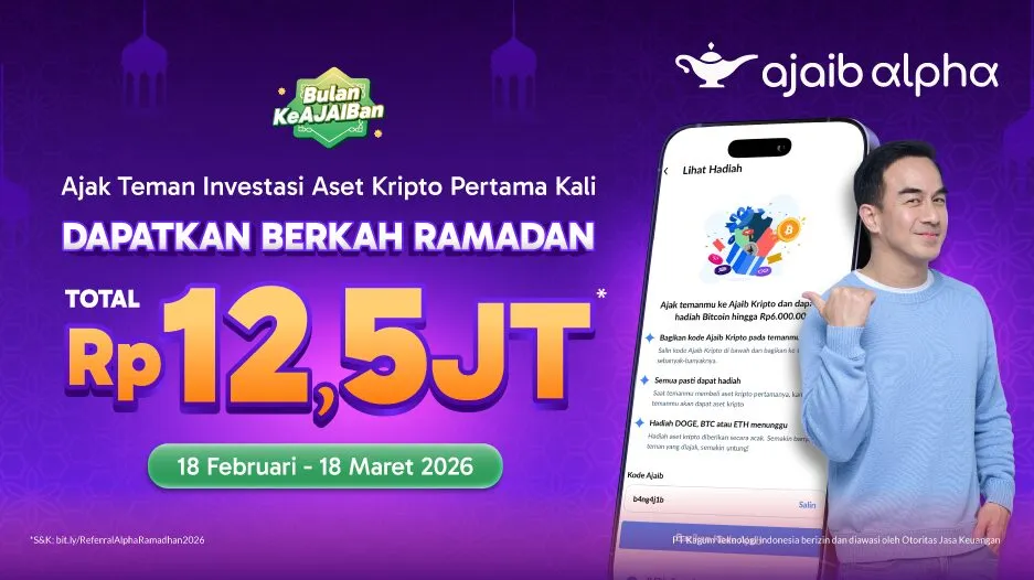 Raih Hadiah Total 12,5 Juta Rupiah dengan Program Ajak Teman Ajaib Alpha