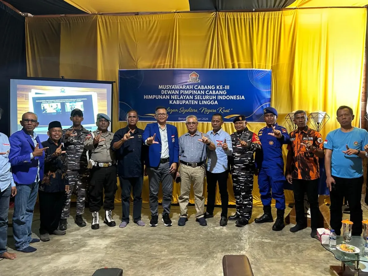 HNSI Lingga Gelar Muscab III untuk Tingkatkan Kesejahteraan Nelayan