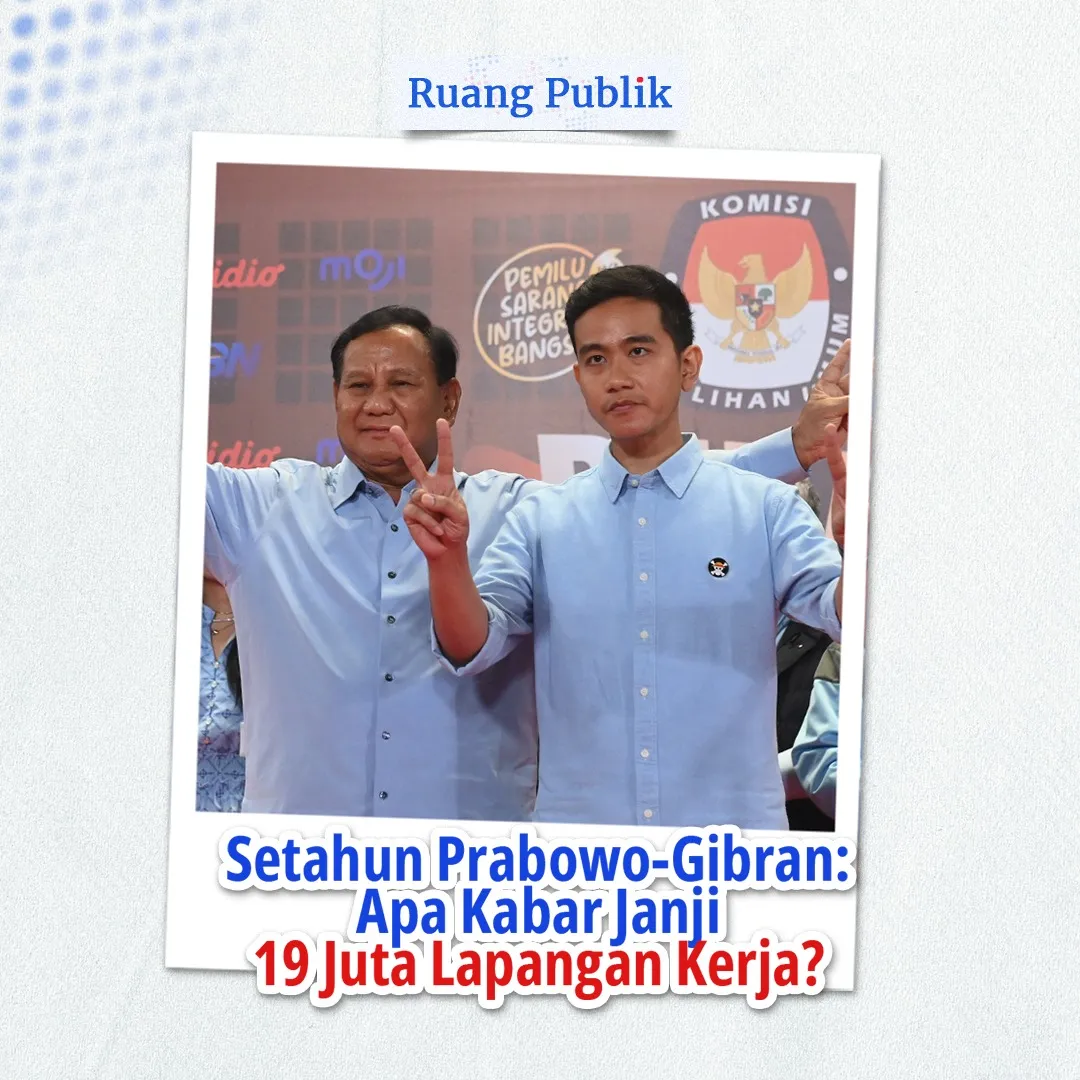 Evaluasi Program Magang dan Tantangan Pengangguran di Tahun Pertama Prabowo-Gibran