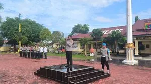 Kapolres Kupang Tekankan Pentingnya Pelayanan Publik dalam Apel Jam Pimpinan