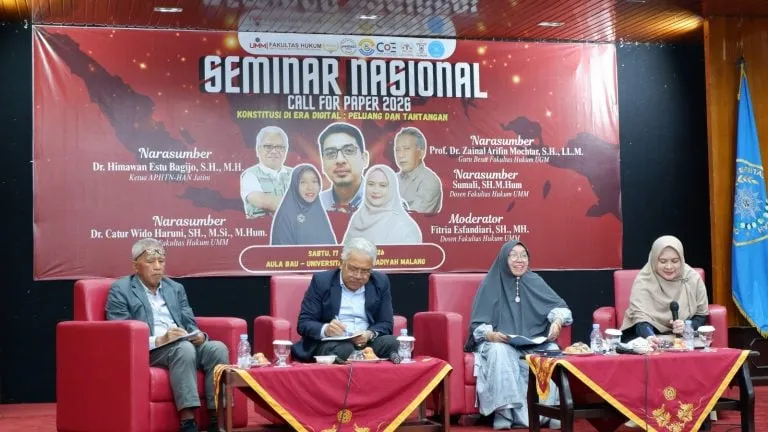 Seminar UMM Bahas Tantangan Konstitusi di Era Digital dan Kekuasaan