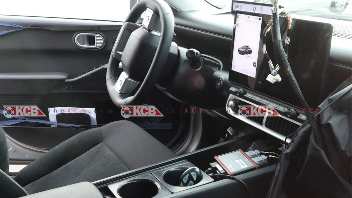 Interior Hyundai IONIQ 3 Terungkap dengan Teknologi Pleos Connect