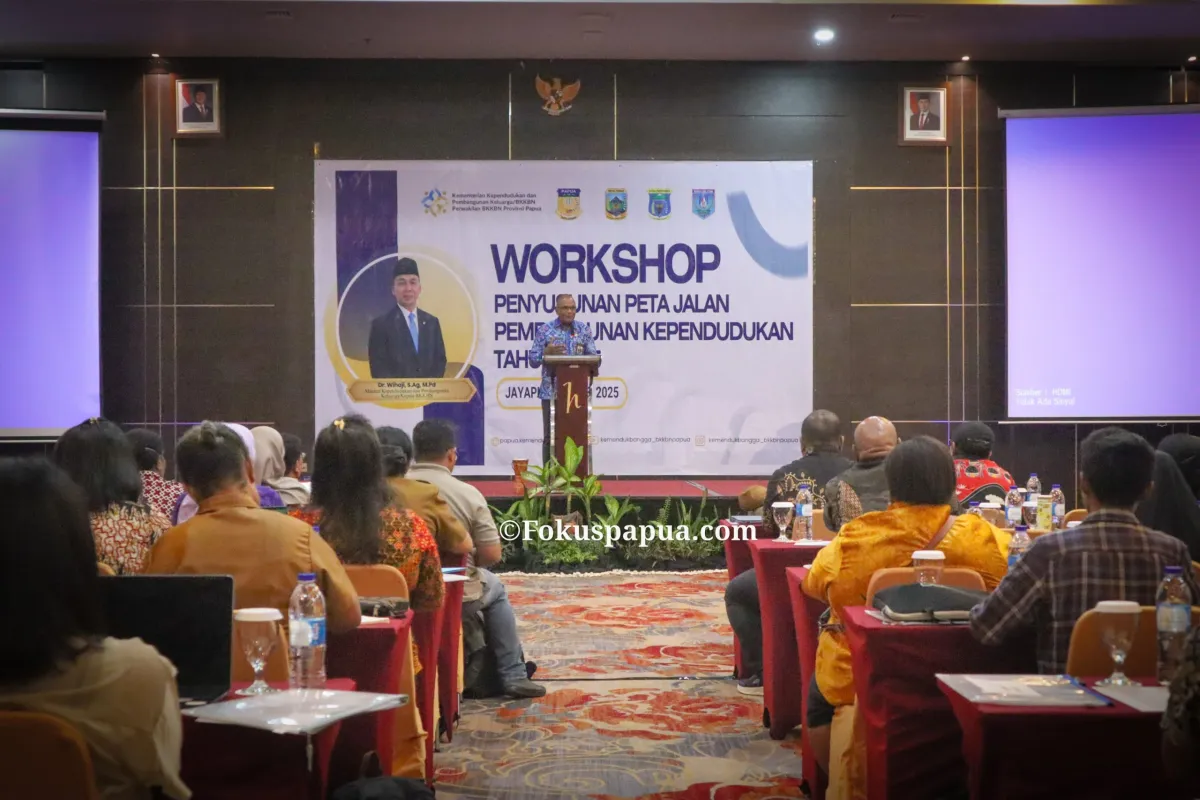 BKKBN Papua Gelar Workshop Penyusunan Peta Jalan Kependudukan 2025