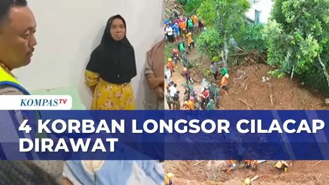 Empat Korban Longsor Cilacap Masih Dirawat di RSUD Majenang