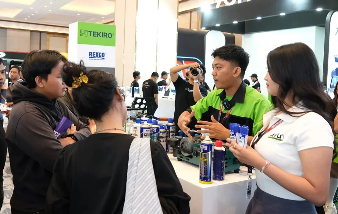 Rexco Edukasi Perawatan Kendaraan di IIMS 2026 dengan Solusi Ramah Lingkungan