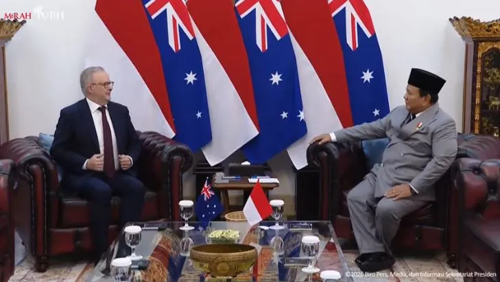 Presiden Prabowo Sambut PM Australia Anthony Albanese di Jakarta