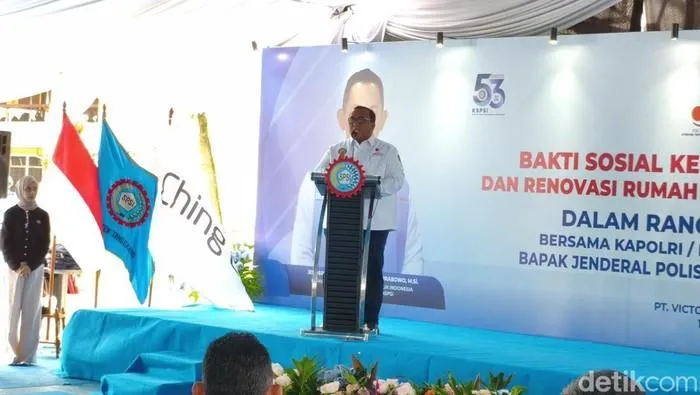 Kapolri Dukung Perjuangan Buruh dalam HUT KSPSI ke-53