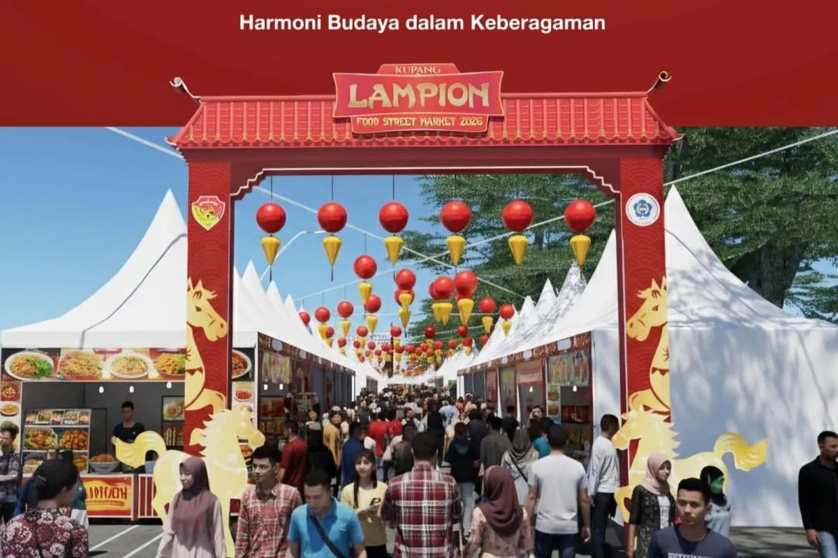 80 UMKM Siap Meriahkan Kupang Lampion Food Street Market 2026