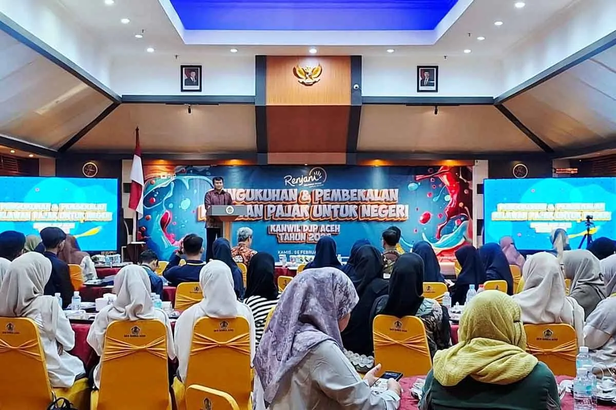 DJP Aceh Lantik 180 Mahasiswa Sebagai Relawan Pajak untuk Dampingi Wajib Pajak