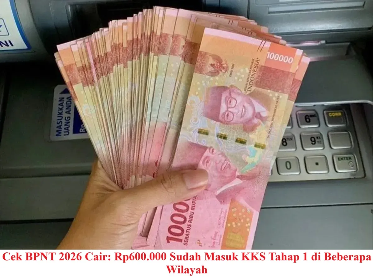 Pencairan BPNT 2026 Tahap 1 Rp600.000 Mulai Dilakukan Secara Bertahap