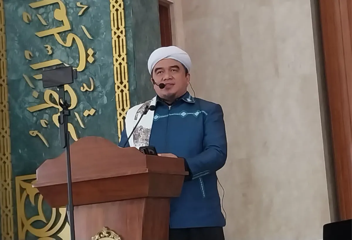 Tausiah Ramadan KH Muhammad Nur Efendi di Masjid Agung Al-Faruq Sangatta