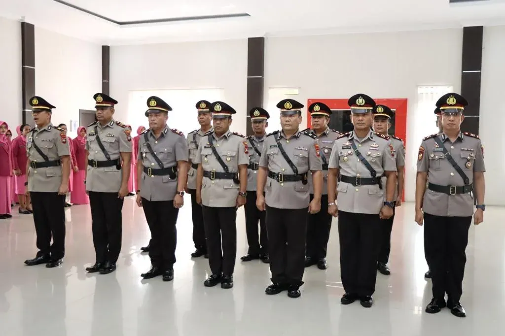 Mutasi Pejabat Polres Lingga, Termasuk Kasat Reskrim