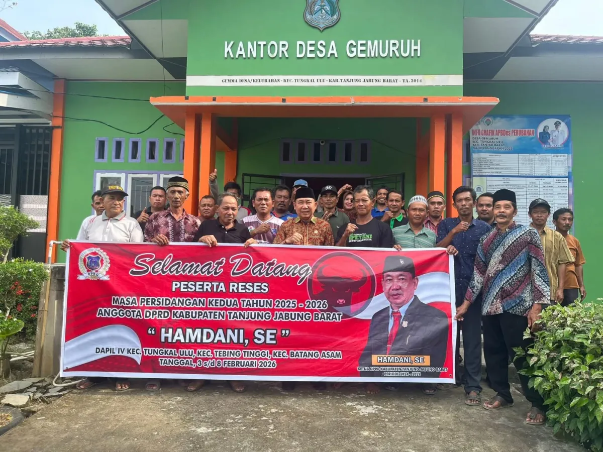 Ketua DPRD Tanjung Jabung Barat Serap Aspirasi Masyarakat dan Seniman dalam Reses