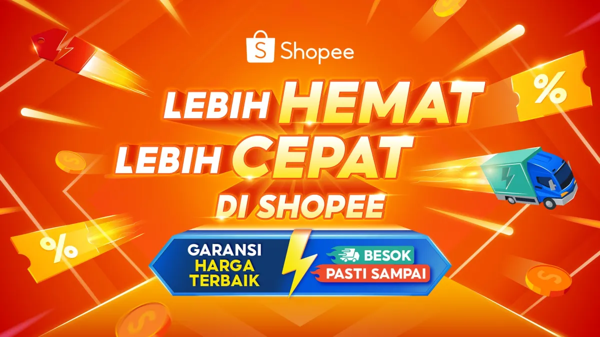 Shopee Luncurkan Kampanye 'Lebih Hemat Lebih Cepat' untuk Belanja Online yang Praktis