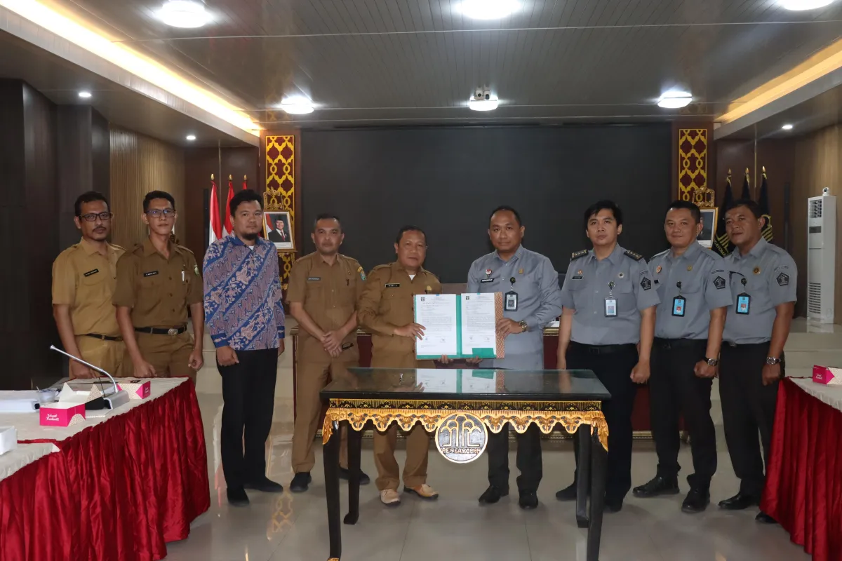 Kemenkum Sumsel Harmonisasi Raperbup RDTR Kecamatan Lengkiti untuk Penegakan Hukum yang Konsisten