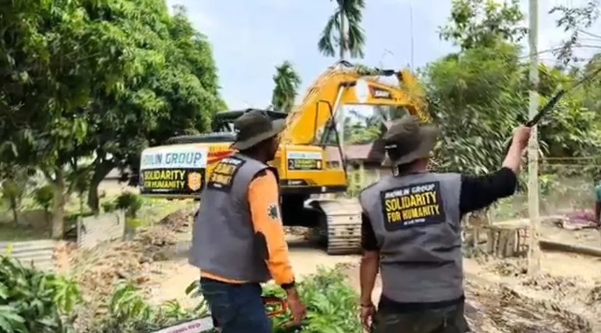Jhonlin Group Kirim Bantuan Pemulihan Pascabencana di Aceh Tamiang