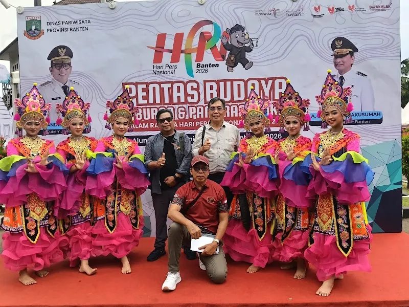 PWI Kapuas Berpartisipasi dalam Pentas Budaya dan Pameran UMKM HPN 2026 di Banten