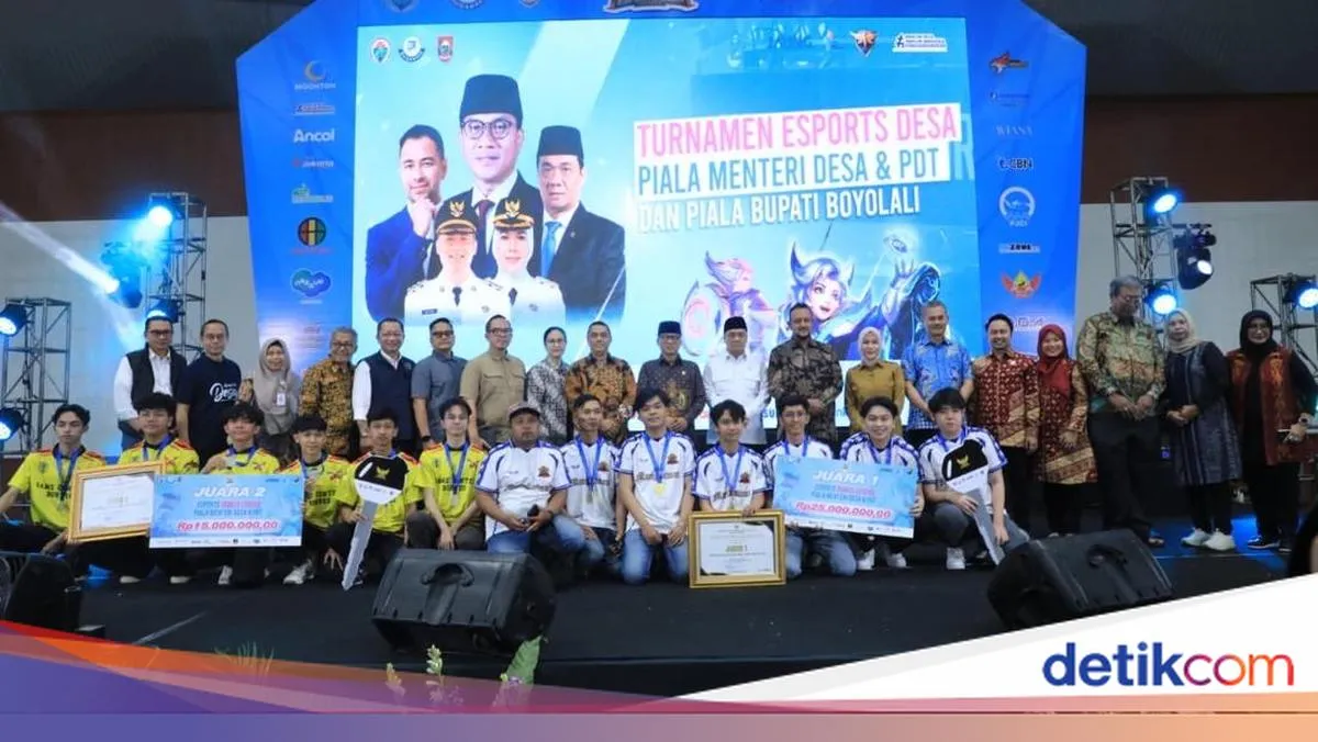 Menteri Yandri: Turnamen E-sports Desa Ciptakan Atlet Hebat dari Pelosok
