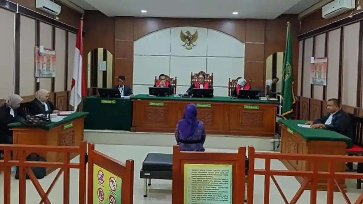 Nyonya N, 'Ratu Narkoba' Bireuen, Dituntut 10 Tahun Penjara dan Denda Rp1 Miliar