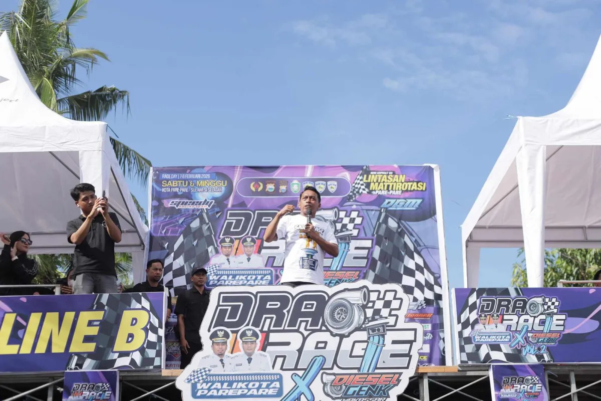 Bupati Sidrap Dukung Drag Race Diesel Gank untuk Pembangunan Ekonomi dan Olahraga