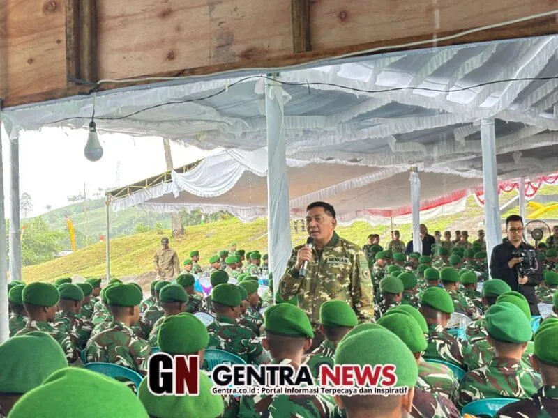 Menteri Pertahanan Ajak Prajurit Brigif TP 31/PS Dekat dengan Rakyat