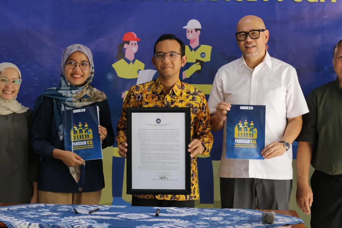 UGM Luncurkan Buku Panduan K3L untuk Lingkungan Kerja yang Aman